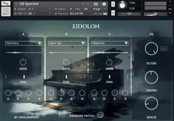 闹鬼的钢琴 – Instruments By Lamprey Eidolon – Haunted Piano KONTAKT NEAT
