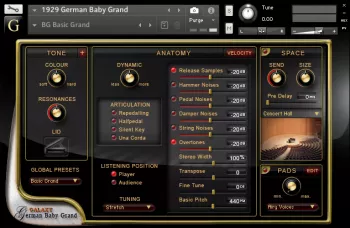 德国小型三角钢琴 – Best Service Galaxy German Baby Grand v1.5 KONTAKT