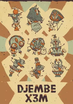 非洲鼓 – Strezov Sampling Djembe X3M KONTAKT (Player Edition)