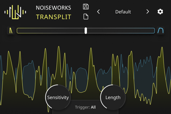 最高精度瞬态设计器 – NoiseWorks TranSplit v1.0.0 WIN
