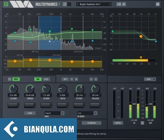 多频段动态处理器 – Wave Arts MultiDynamics 7 v7.03 WIN