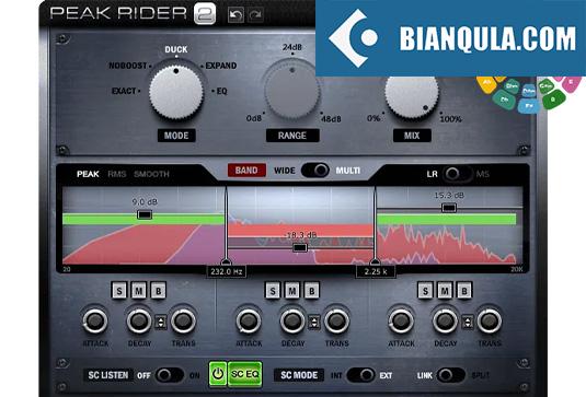 侧链动态效果器 Impact Soundworks Peak Rider 2 v2.1.6