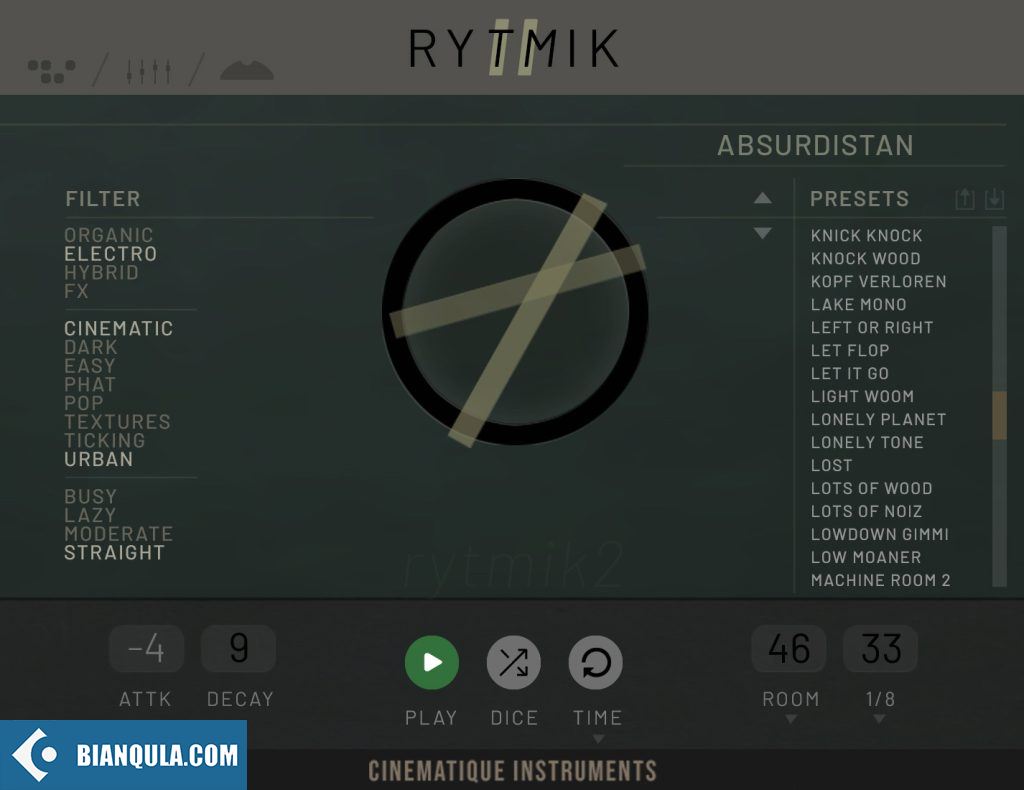 Cinematique Instruments Rytmik 2 KONTAKT