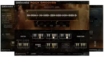 强力爆裂鼓 – Heavyocity Damage Rock Grooves KONTAKT