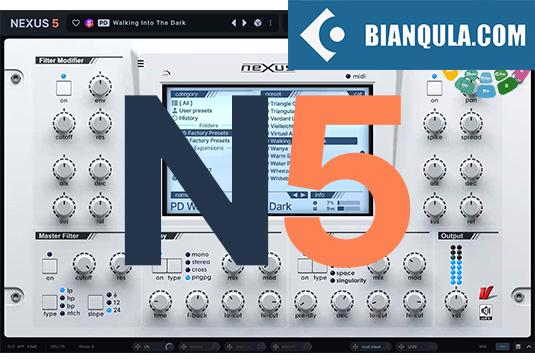 经典电子合成器 reFX Nexus 5 v5.1.9（包含原厂+拓展音色）