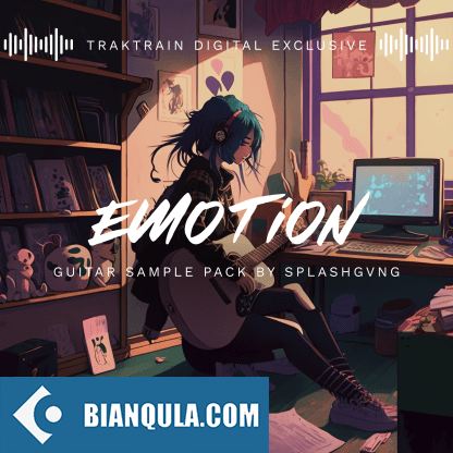 TrakTrain Emotion Guitar Sample Pack by SPLASHGVNG WAV
