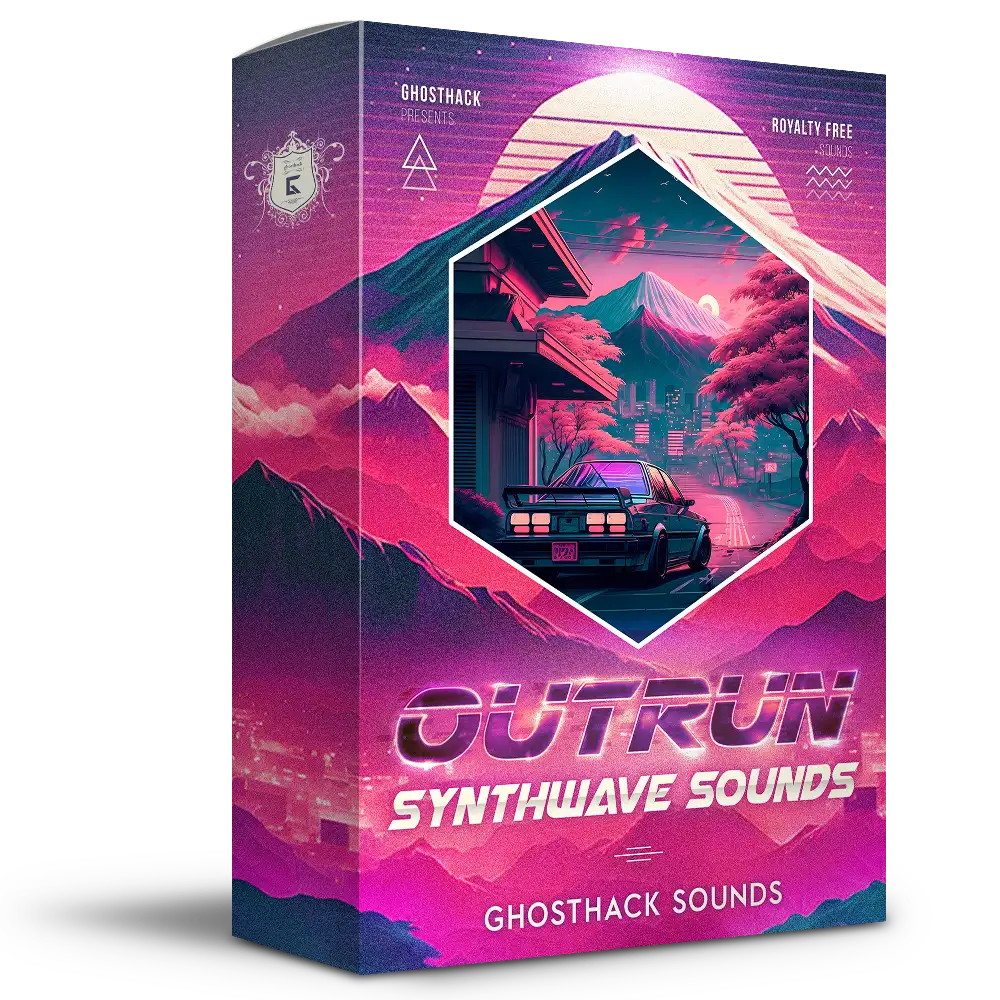 Ghosthack Outrun Synthwave Sounds WAV MiDi SERUM