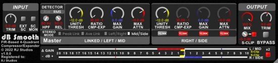动态处理器 – Raising Jake Studios dB Smooth v1.0.0 WIN MAC