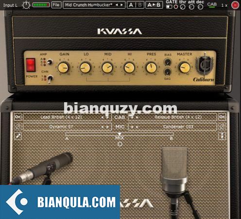 吉他效果器 – Kuassa Amplification Bundle 2023.5 WIN