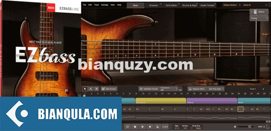 贝斯音源 – Toontrack EZbass v1.1.8 WIN/MAC