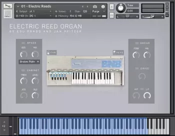 电风琴 – Edu Prado Sounds Electric Reed Organ KONTAKT