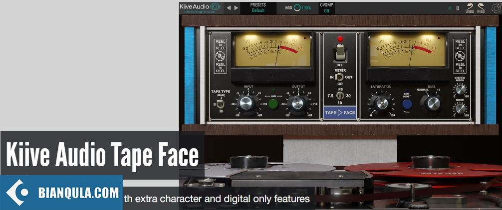 磁带模拟 – Plugin Alliance Kiive Tape Face v1.1.0 WIN