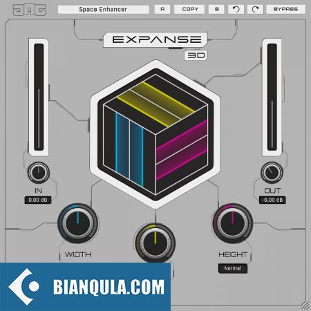 3D增强效果插件 – JMG Sound Expanse3D v1.6 WIN