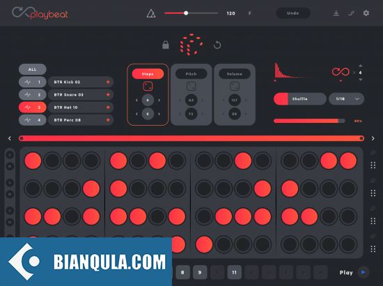 智能律动随机生成工具 – Audiomodern Playbeat 3 v3.2.0 macOS
