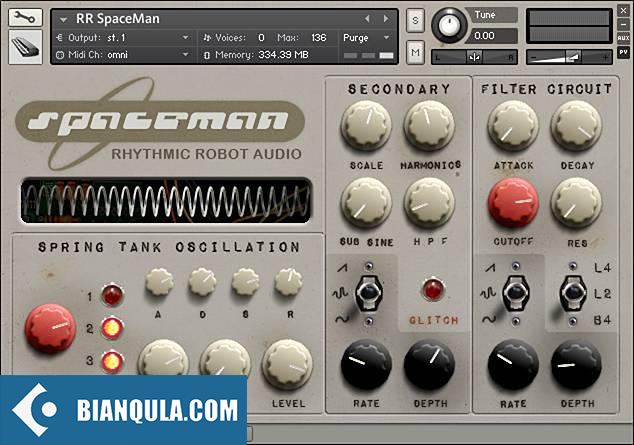Rhytmic Robot Audio SpaceMan KONTAKT