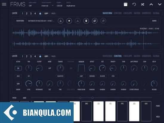多功能的颗粒合成器 – Imaginando FRMS v1.9.0 MacOS
