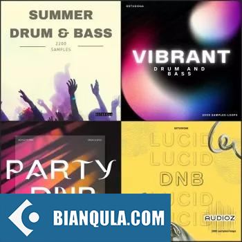 Composer Loops Drum and Bass Packs 1-4 Bundle WAV