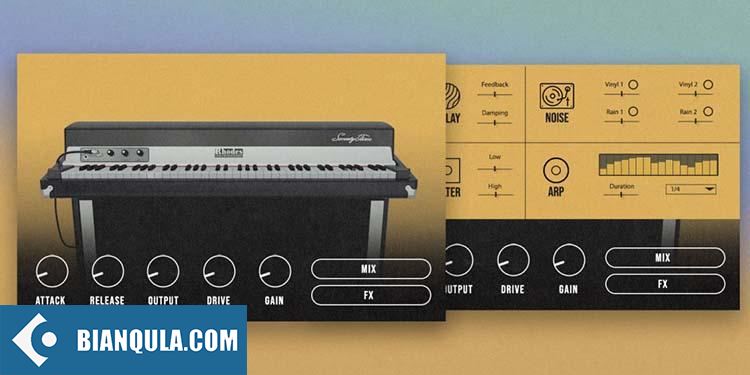 复古风格的钢琴 – Clark Pro Audio Twisted Keys Suite KONTAKT