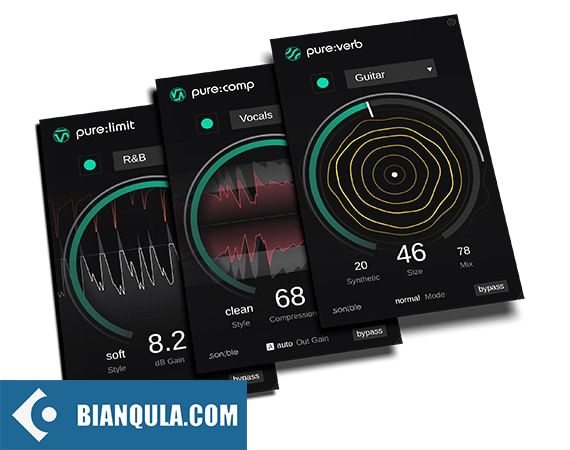 智能限幅插件 – Sonible pure bundle v1.0 WIN MAC