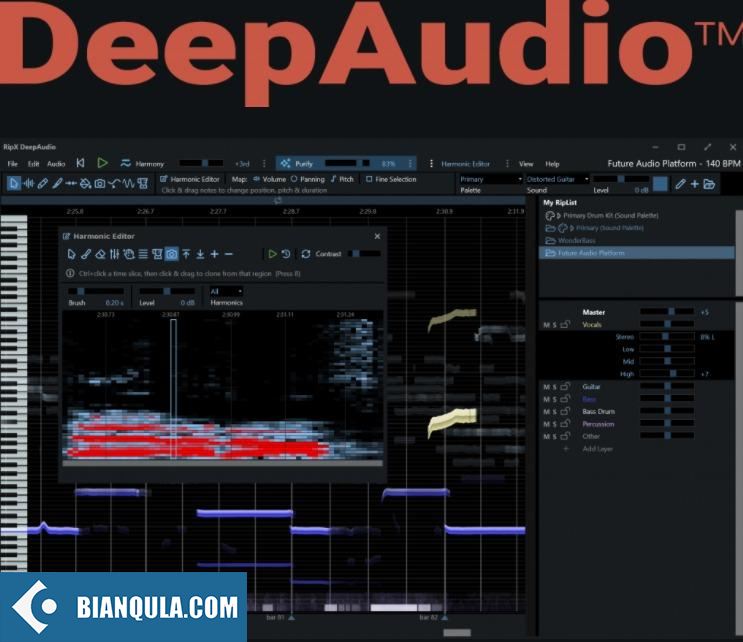 提取音频工具 – Hit’n’Mix RipX DeepAudio v6.1.0 WiN