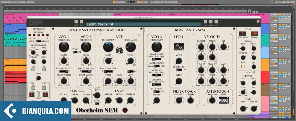 GForce Software Oberheim SEM v1.5.0 WIN MAC
