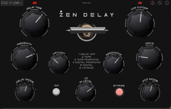 延迟效果器 – Erica Synths Zen Delay Virtual v1.0.0 WIN