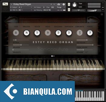 踏板动力簧片风琴 – Soniccouture Estey Reed Organ v1.1.0 KONTAKT