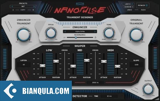 瞬态处理插件 – JMG Sound Nanopulse v1.1 WIN