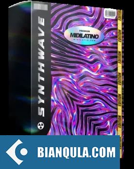 Midilatino Premium Synthwave SAMPLE Pack Vol. 3 WAV MiDi-FANTASTiC