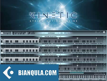动力弦乐 – Kirk Hunter Studios Kinetic Strings Plus KONTAKT