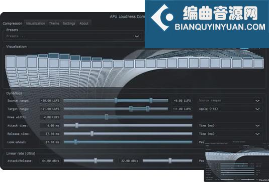 响度压缩器插件 APU Software APU Loudness Compressor v3.0.7 R2R