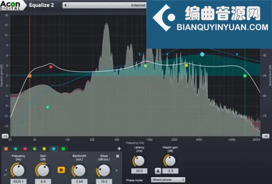 可视化均衡效果插件 Acon Digital Equalize 2 v2.2.2 R2R