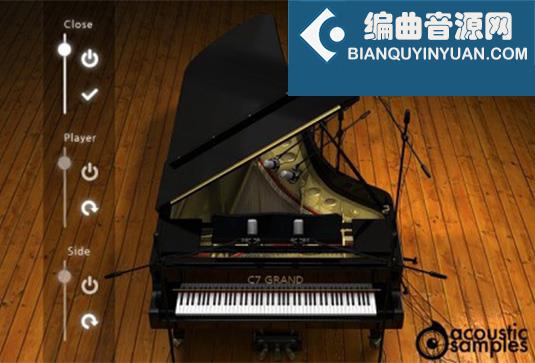Yamaha C7 三角钢琴 Acousticsamples C7 Grand for UVI Falcon（Acoustic Samples）