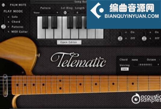 芬达电吉他 Acoustic Samples Telematic V3 for UVI Falcon （AcousticSamples）