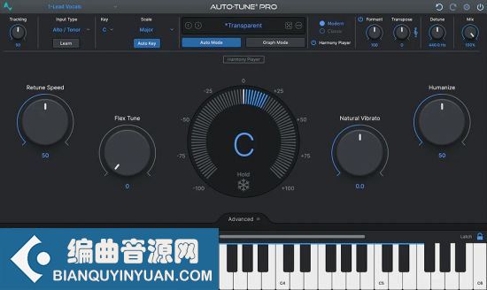 专业人声处理工具 Antares Auto-Tune Pro v11.0 MacOS