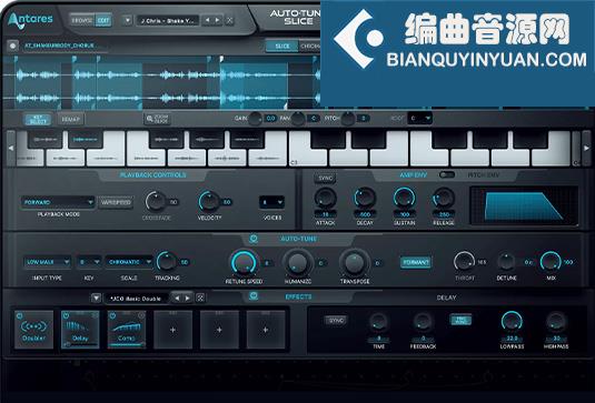 人声切片采样器 Antares Auto-Tune Slice v1.2.0 R2R Win （AutoTune）