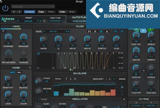 人声机器电音合成效果器 Antares Auto-Tune Vocodist v1.1.0 R2R Win （AutoTune）