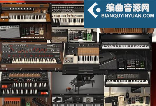 键盘钢琴音源套装 Arturia Keyboards & Piano V-Collection v2024.11 CE Win （包含B-3 V2 Clavinet V CP-70 V Farfisa V Mellotron V Piano V3 Solina V2 Stage-73 V2 VOX Continental V2 Wurli V3）
