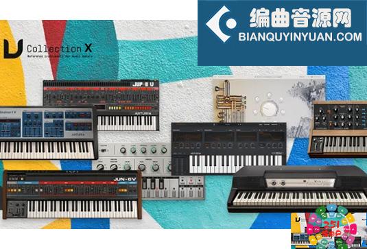 19个虚拟合成乐器音源插件 Arturia Synths Collection v2024.11 MacOS-MORiA （包含Wurli Vocoder V Synthx V Stage-73 v2 SQ80 V Prophet-VS V Piano v3 OP-Xa V Modular v3 MiniBrute Mini V4 Mellotron V Matrix-12 V KORG MS-20 V Emulator II V DX7 V Buchla Easel V Arturia ARP 2600 V Arturia Acid v1.1.3 5305）
