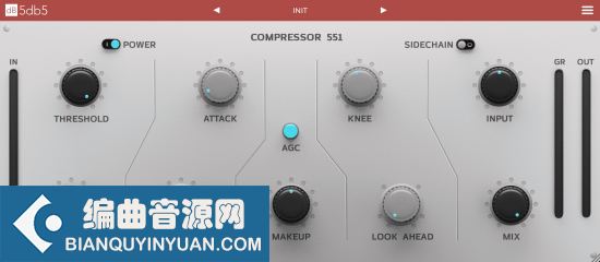 英式压缩器 Audio Assault dB5dB5 Compressor551 v1.0.0 WIN