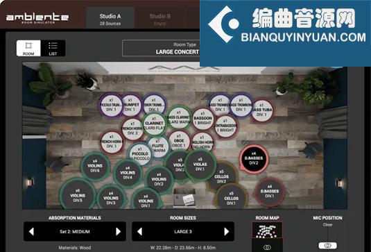 录音环境声学氛围模拟插件 Audio Modeling Ambiente v1.0.1 R2R Win