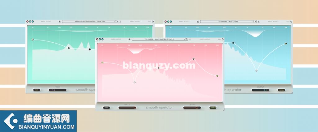 智能均衡插件 BABY Audio Smooth Operator v1.5 MacOS