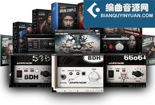 11个吉他贝斯效果器合集 Bogren Digital Plugins Collection v2025.2 （包含Ampknob BDH 66o6 Plus 5169 BDH III RevC MLC S_Zero 100 Trivium Lead Rhythm Bassknob Trivium STD IRDX Core）