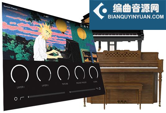 虚拟钢琴音源 Clark Audio Sunset Pianos v1.0.0