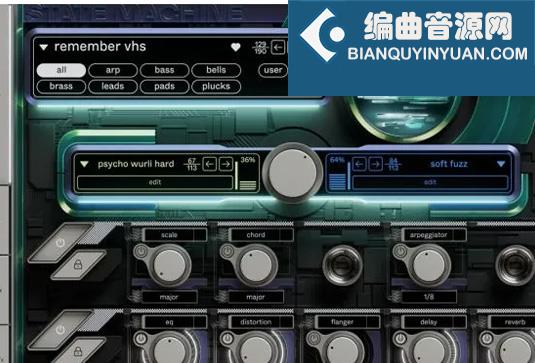 复古电子合成器 Cradle State Machine Slow Drift v1.0.4 TC Win