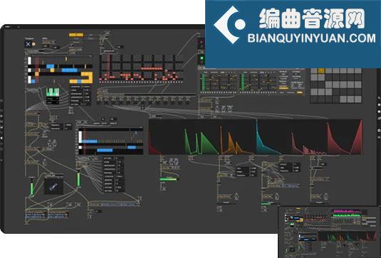 可视化音乐编程软件 Cycling 74 Max 9.0.0 incl RNBO MacOS-HCiSO