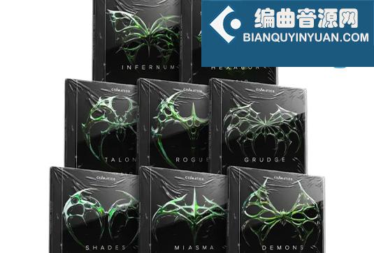 嘻哈采样 Cymatics TRAP DEMONS WAV MIDI