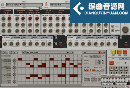 909电子鼓机合成器 D16 Group Drumazon 2 v2.0.6