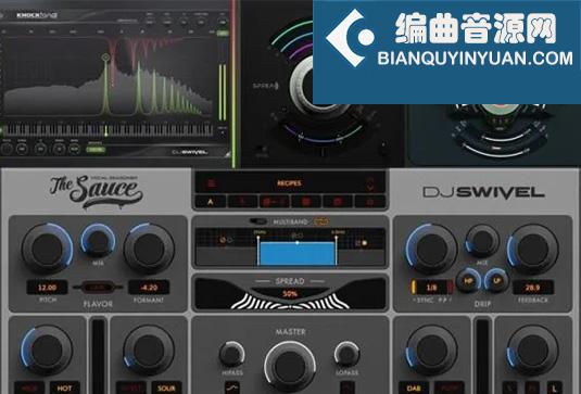 创意效果器合集 DJ Swivel All Plugins Bundle v2024.12 R2R Win （包含DJSwivel BDE  Click Boom Knocktonal Spread The Sauce HitStrip）