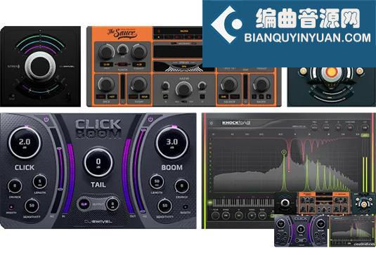 综合效果插件套装 DJ Swivel All Plugins Bundle v2024.11.16 R2 MacOS （包含BDE Click Boom HitStrip Knocktonal Spread The Souce）